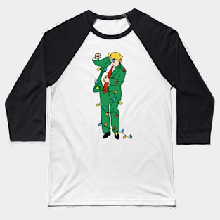 Trump Dance Christmas Baseball T-Shirt